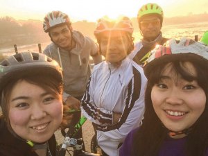 東洋学園大学_インドインターンシップ_早朝サイクリング