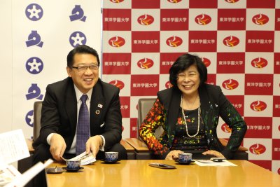 東洋学園大学_文京区との相互協力に関する協定締結