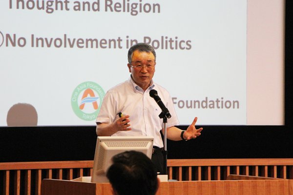 東洋学園大学_ワンアジア財団助成特別講座_鄭俊坤氏