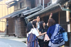 東洋学園大学_有松の町並み見学2