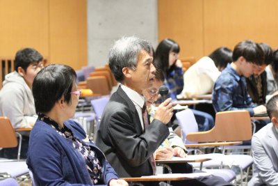 東洋学園大学_2018ビジネスプレゼン大会審査委員長の井原講師