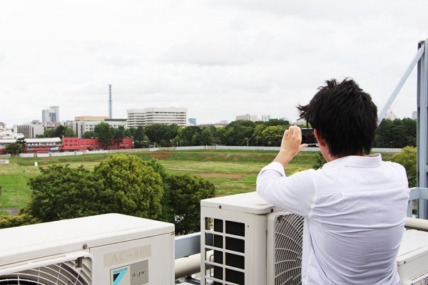 東洋学園大学_荻野ゼミ_国立競技場定点観察