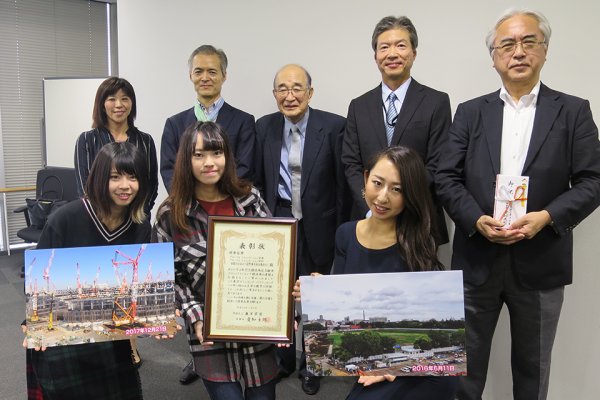 東洋学園大学_理事長賞_情報化社会ゼミ「新国立競技場建設定点観測プロジェクト」