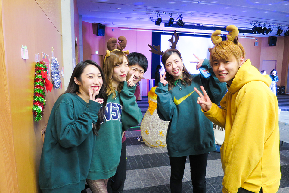 東洋学園大学_学生会運営部主催クリスマスパーティー