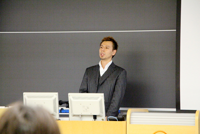 東洋学園大学「広告論」2012.10.24 臨時講師　高田了氏