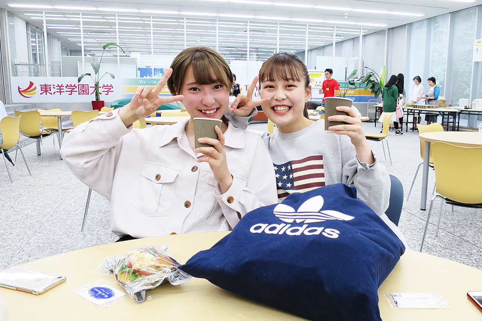 東洋学園大学_「学生の食生活応援プロジェクト」朝食無料配布イベント