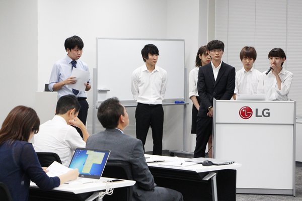 東洋学園大学_LGエレクトロニクス・ジャパンと目白大との産学連携_中間発表(2)