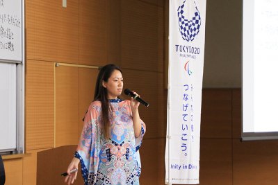 東洋学園大学_TOKYO2020メンバーの新条正恵氏