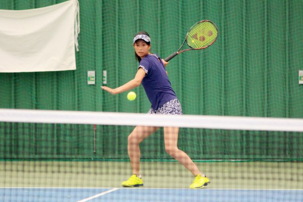 ベスト16入りした小松選手（8/9水撮影）