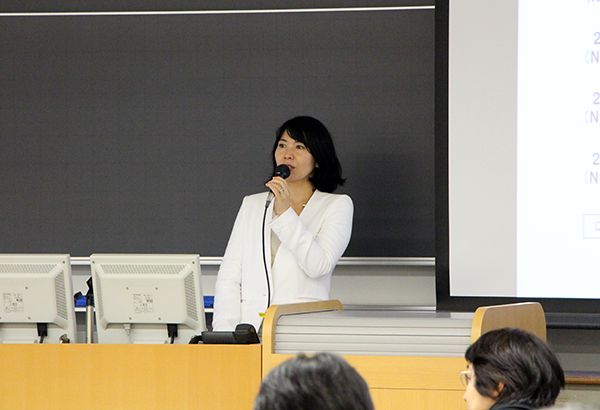 広告論臨時講師　新美妙子氏