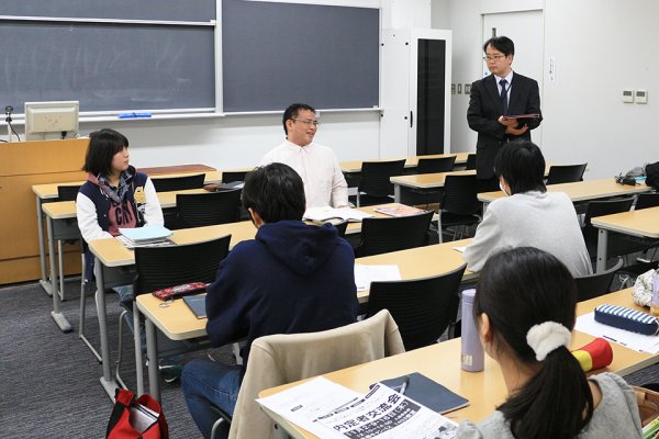 東洋学園大学_内定者交流会の模様