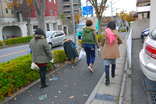 東洋学園大学　流山キャンパス周辺クリーンキャンペーン