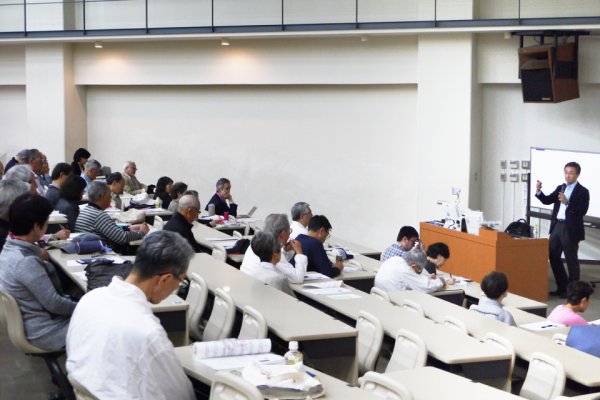 東洋学園大学_公開教養講座2018_第1回講座の模様