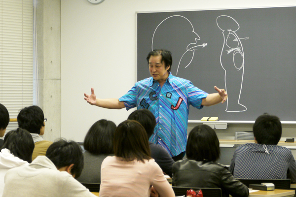 原田大二郎氏ワークショップ_東洋学園大学