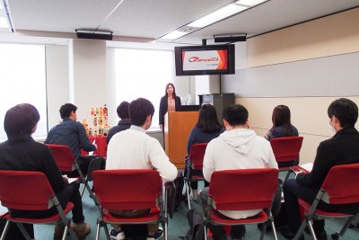 東洋学園大学_タマノイ酢（株）での講演