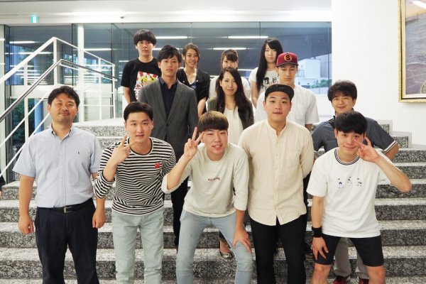 東洋学園大学_泰松ゼミと韓国の学生との合同ゼミ