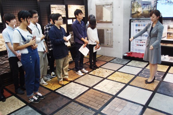 東洋学園大学_企業見学会_ABC商会ショールーム