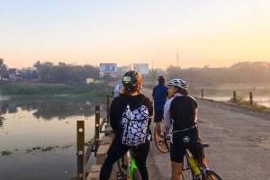 東洋学園大学_インドインターンシップ_早朝サイクリング02