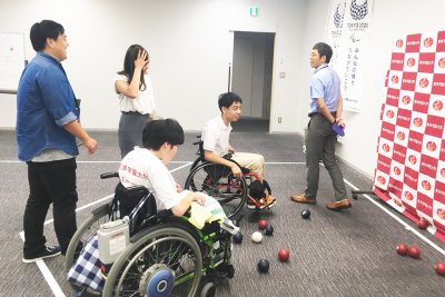 東洋学園大学_OCオリ・パラボッチャ体験