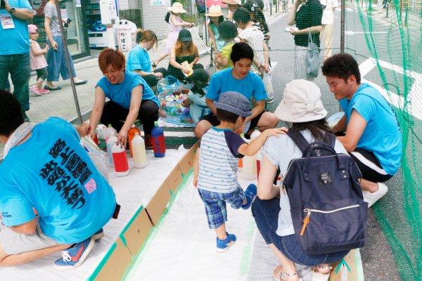 東洋学園大学_大横丁通り商店街納涼祭2017_ボーリング