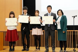 東洋学園大学_鑑真杯_スピーチ部門入賞者