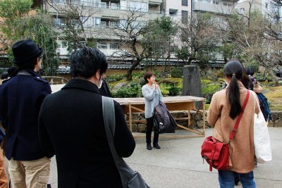 東洋学園大学_湯島天満宮「筆塚」