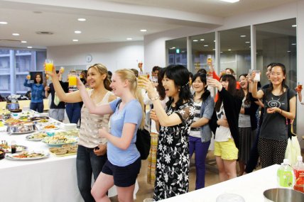SHSU inTOGAKU 2014_Welcome Partyの様子