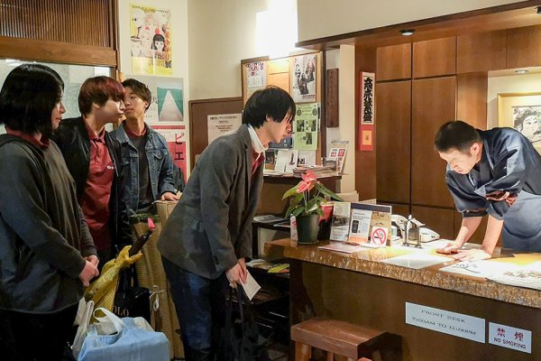 東洋学園大学_Shodo Experience2018_澤の屋との最終確認