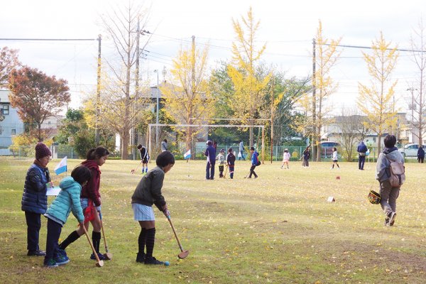 東洋学園大学_文化祭in東洋学園大学_グラウンドゴルフ