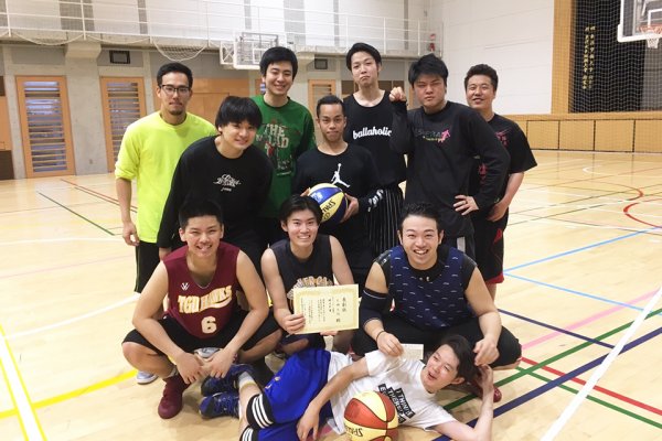 東洋学園大学_2017前期体育祭_バスケットボール優勝チーム