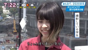 東洋学園大学_NHK「おはよう日本」荻野ゼミの学生