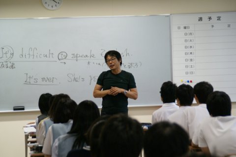 20110623 大西教授　札幌大谷高校訪問講義2