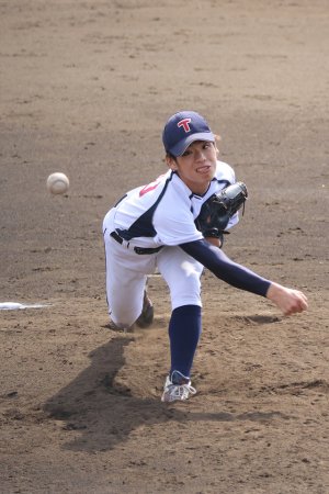 東洋学園大学_秋季リーグ8戦_先発の籾山投手