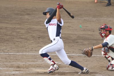 東洋学園大学_秋季リーグ8戦_5回、高橋選手タイムリー