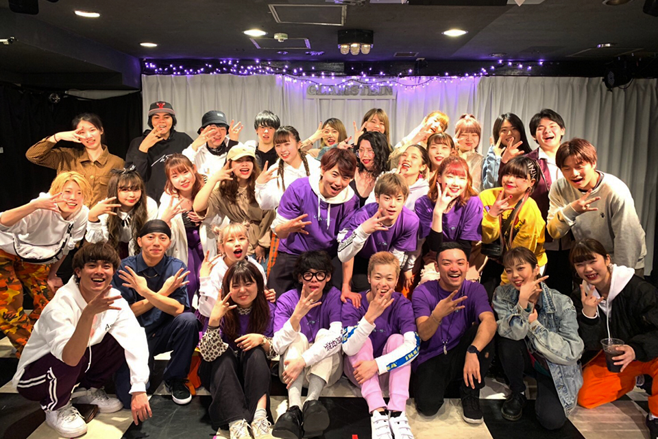 [EXTREME☆STEPPERS]ダンス部がライブハウスで毎年恒例の春イベントを開催