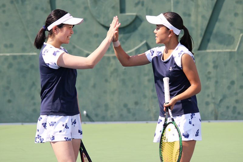 ［テニス部］女子シングルス・ダブルス予選で健闘。全日本学生テニス選手権大会結果報告