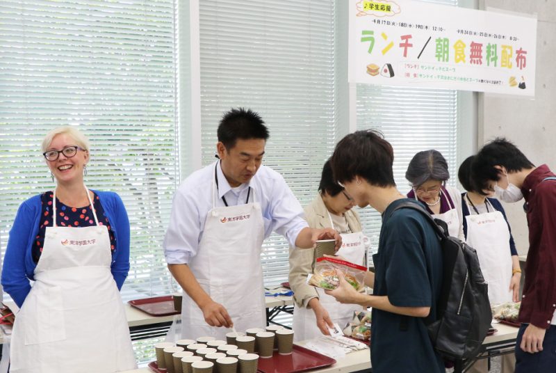 「食生活応援イベント」、朝食配布も大盛況のうちに終了