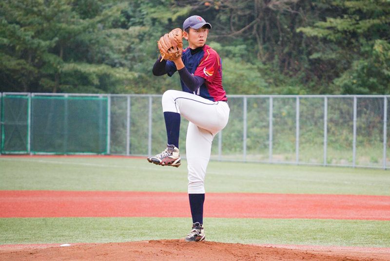 ［硬式野球部］2本のアーチと完封リレーで3勝目（秋季リーグ第7戦）