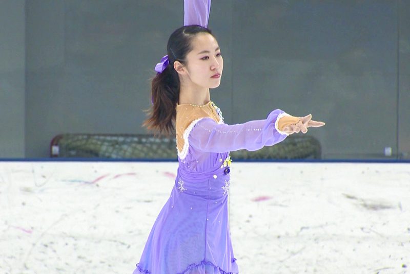 ［スケート部］戸室選手がウィンタートロフィーで自己ベスト、7位入賞！