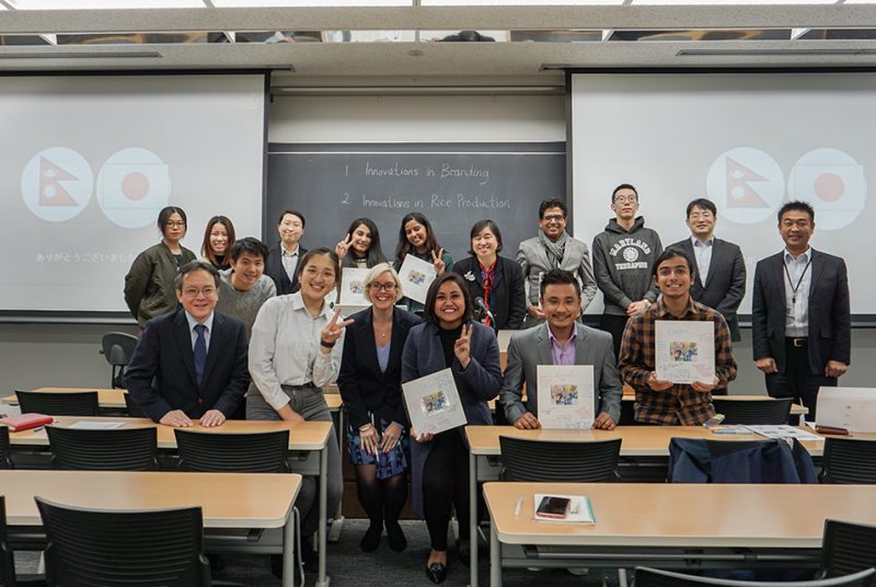 本学大学院とネパールのKing’s Collegeとの合同リサーチプロジェクトを実施