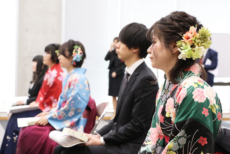大学・大学院からの門出を祝して。卒業の一日・写真レポート