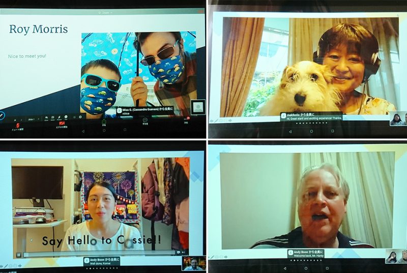 “Virtual English Lounge”が始動！新入生歓迎イベントを開催、Lounge Timeもオンラインで実施中