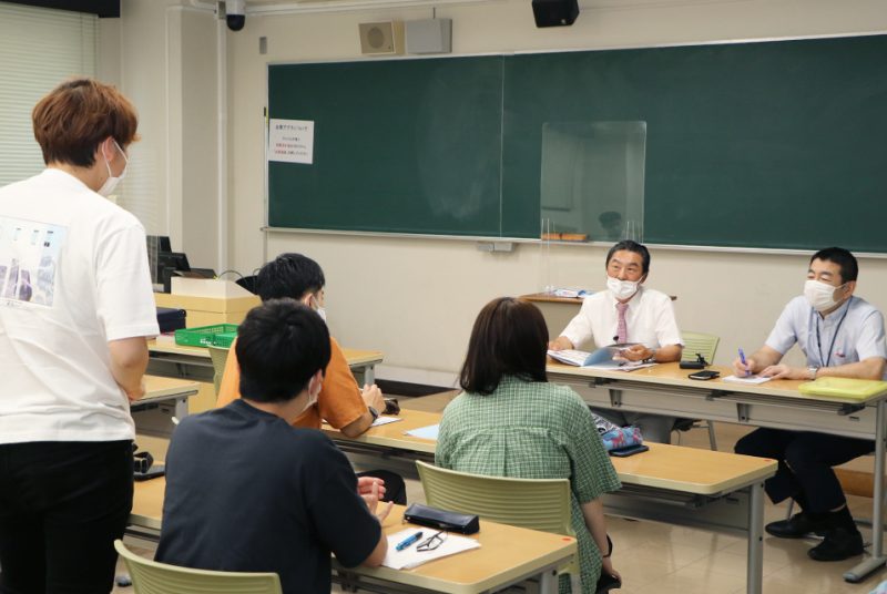 隈本ゼミが製造業の現場やマネジメントを（株）佐々木シール製作所の創業者に学ぶ