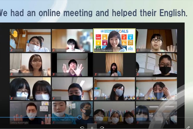 児童英語教育ゼミが国際NGO iEARNのグローバル・エキシビションに参加、子どもたちの英語学習・国際協働学習を支援