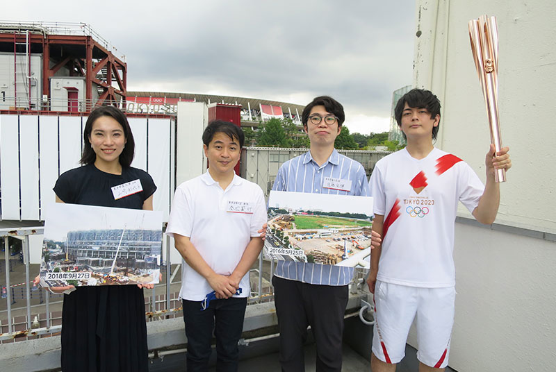 ［TV］泰松教授と卒業生が中継で出演！NHK「あさナビ」で『新国立競技場建設 定点観測プロジェクト』を紹介。
