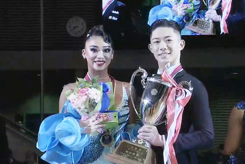 大西咲菜選手がダンススポーツの世界選手権日本人最高順位（37位）＆全日本選手権で初優勝！