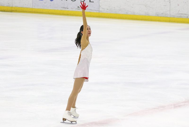 [スケート部]戸室梨々奈選手がインカレの女子6級クラスで7位入賞！