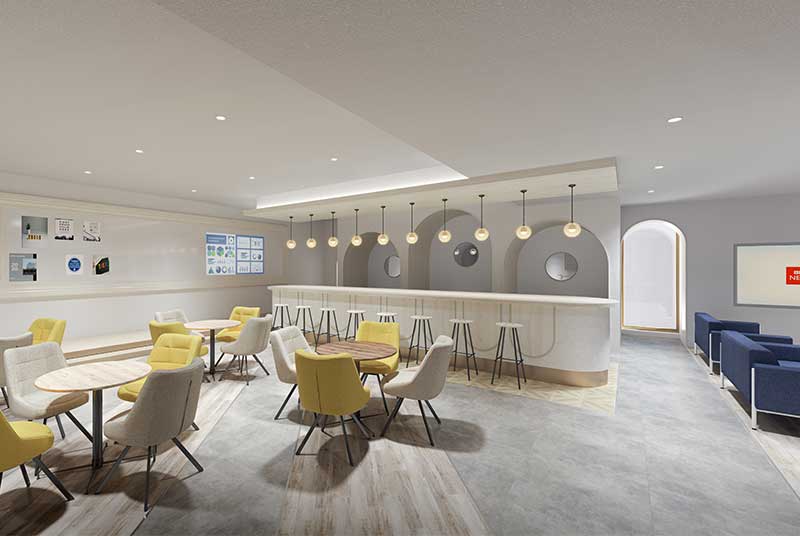 在学生に人気のイングリッシュ・ラウンジ（English Lounge）が4月にリニューアルオープン