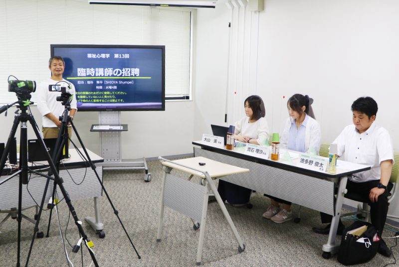 児童福祉、母子支援など社会的養護の現場を学ぶ「福祉心理学」ゲスト講義