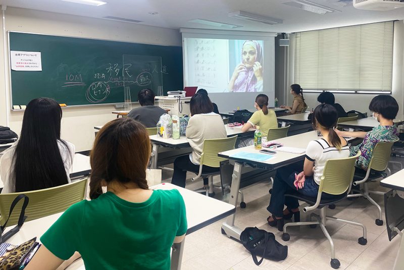 川口ゼミが移民の現状と課題、多文化共生についての国際移住機関（IOM)主催キャンペーンに参加